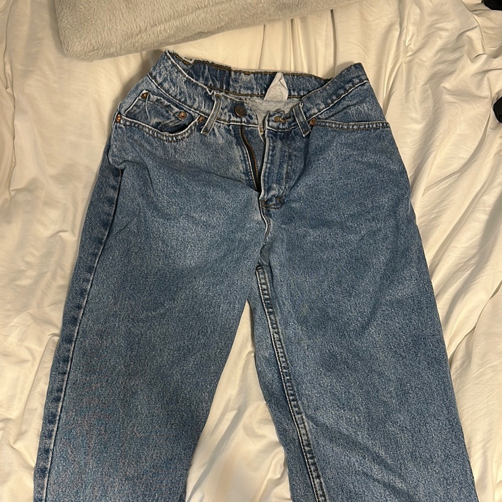 Jordache Blue Straight Leg Women Jeans